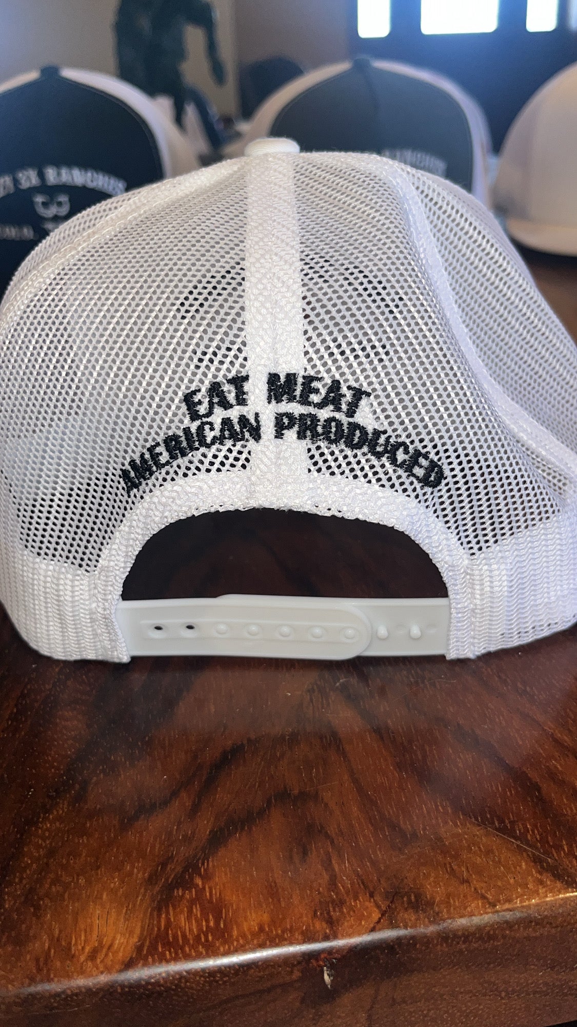 Lazy 3x Eat Meat Trucker Hat