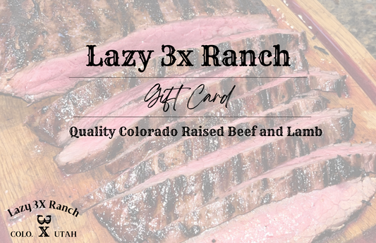 Lazy 3x Ranch Gift Card