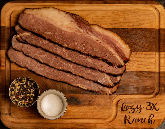 Sliced Smoke Brisket