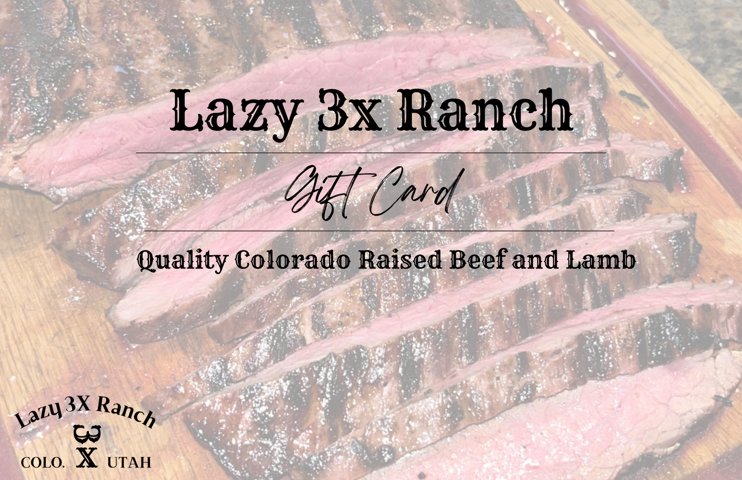 Lazy 3x Ranch Gift Card